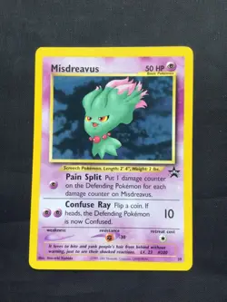 Pokemon Cards: Wizards Black Star Promo: Misdreavus 39 - Image 1