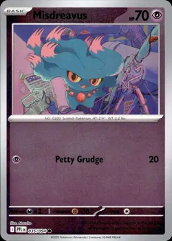 Misdreavus | 035/094 | Pokemon | Phantasmal Flames | Reverse | 50% off 2nd Item - Image 1