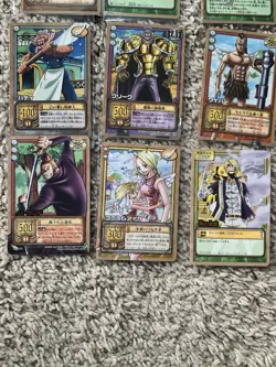 One Piece Cardgame Carddass Lot 24 Gold, Regular Sheets Cards Set Bandai Japan - Image 4