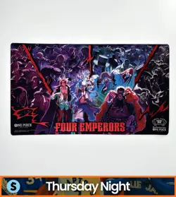 ONE PIECE 2ND ANNIVERSARY FOUR EMPERORS UNSEALED PLAYMAT - Image 1