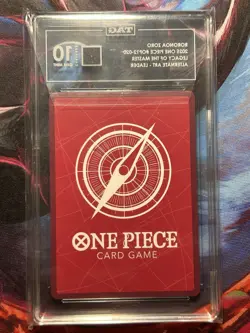 Roronoa Zoro OP12-020 Leader Alternate Art Foil TAG 10 Legacy Bandai 2025 - Image 2
