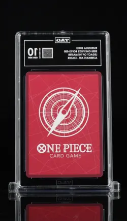 Roronoa Zoro OP12-020 Leader Alternate Art Foil TAG 10 Legacy Bandai 2025 - Image 4