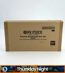 ONE PIECE TCG PLAYMAT AND STORAGE BOX SET NAMI SEALED BOX - Image 1