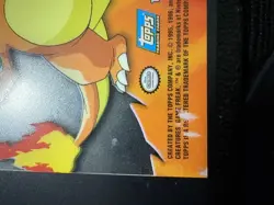 2000 Pokemon Charizard #06 Topps PC3 TV Animation Clear Card Variant - MP - Image 5