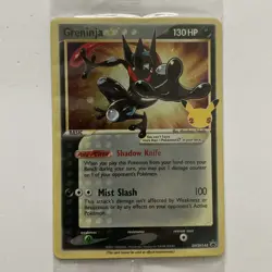 Pokemon Greninja Gold Star SWSH144 Black Star Promo NM/M Sealed TCG - Image 2