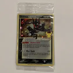 Pokemon Greninja Gold Star SWSH144 Black Star Promo NM/M Sealed TCG - Image 1