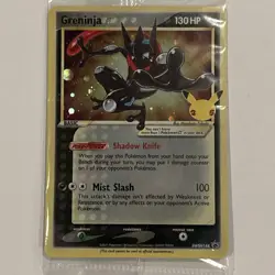 Pokemon Greninja Gold Star SWSH144 Black Star Promo NM/M Sealed TCG - Image 2