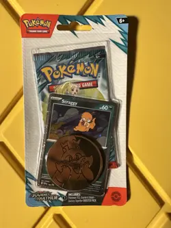 1x Pokemon TCG Journey Together Scraggy Checklane Blister Sealed - Image 1
