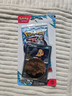 1x Pokemon TCG Journey Together Scraggy Checklane Blister Sealed - Image 1