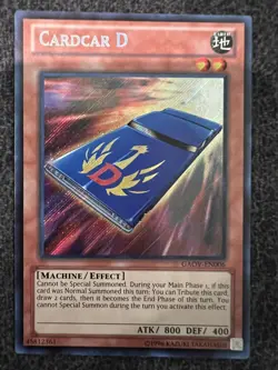 Yugioh Cardcar D GAOV-EN006 Secret Rare Unlimited Edition NM - Image 1