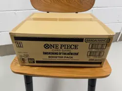 English One Piece TCG OP-05 Awakening of the New Era Booster Box Case Sealed - Image 1