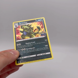 Pokemon TCG Tyranitar 43/78 Holo Foil Rare Pokemon GO Card Rare NM - Image 2