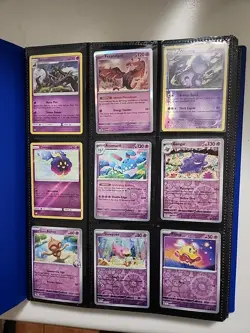 Pokemon binder FULL OF HOLO cards Common to Rare Midera to Modern - Image 2