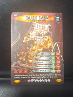 Doctor Who Battles In Time Card Dalek Caan Time War Devastator 62/250 887 - Image 1