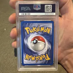 Misty's Tentacruel 1st Ed. Gym Heroes 10/132 Holo Pokemon Card SWIRL! PSA MINT 9 - Image 4