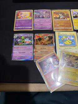Vintage Pokemon Lot Of 51 Rare Cards B&W radiant Collection And Other Cards - Image 3