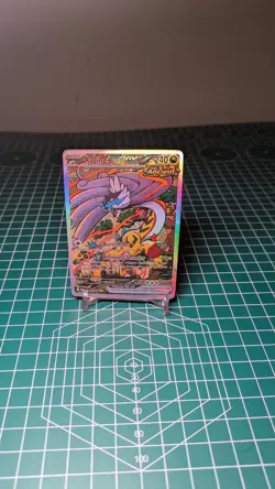 Pokemon TCG Raging Bolt EX Prismatic Evolutions Holo Card 166/131 - Image 1
