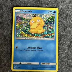 Pokemon Card - 2018 McDonald's Promo Psyduck Holo 2/12 - MP - Image 1