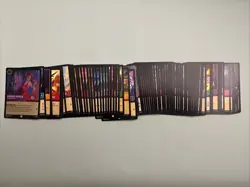 Disney Lorcana Lot - 78 Cards - Super Rare, 6 Rares, Art Card & Foil Ariel - Image 1