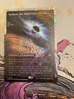 MTG Sothera the Supervoid FOIL (Showcase) (Fracture Foil) Edge of Eternities EOE - Image 1