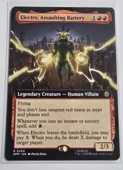 Electro, Assaulting Battery (Extended Art) Marvel's Spider-Man Regular - Image 1