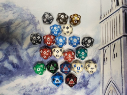 Magic The Gather MTG Spin Down Life Counters Dice - Image 1