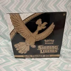 Pokemon TCG Shining Legends Elite Trainer Box Ho-Oh English 6+ Collector Box - Image 1