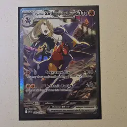 Pokemon Cynthia's Garchomp Ex 232/182 Sv10 Destined Rivals Full Art Holo - Image 1