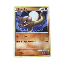 Hitmonlee Pokemon Card - Rising Rivals 52/99 Fighting Basic 2010 MP/LP - Image 1