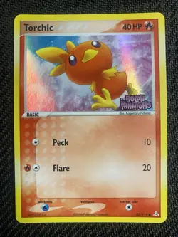 Torchic Reverse Holo Holon Phantoms 83/110 Pokemon TCG Basic Fire 2006 - Image 1