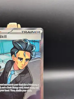 Larry's Skill - 139/131 - Pokemon Prismatic Evolutions Full Art Ultra Rare NM - Image 4