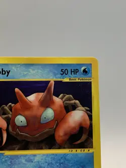 Pokemon Krabby 115/165 Expedition Base Set Common - Image 5