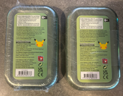 Pokemon TCG Celebrations 25th Anniversary Mini Tins (Lot Of 2) - Sealed - Image 2