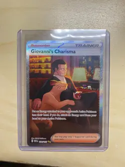 Giovanni's Charisma 204/165 SV03: Pokemon 151 Moderately Played - Image 1