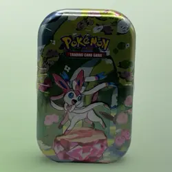 NEW Pokemon Prismatic Evolutions Mini Tin Sylveon Scarlet Violet Factory Sealed - Image 2