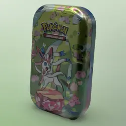 NEW Pokemon Prismatic Evolutions Mini Tin Sylveon Scarlet Violet Factory Sealed - Image 3