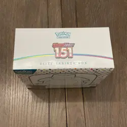 Factory Sealed Pokemon TCG Scarlet & Violet 151 ETB Elite Trainer Box - Image 2