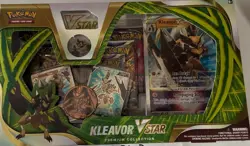 POKEMON KLEAVOR VSTAR PREMIUM PIN COLLECTION 6-BOX CASE FACTORY SEALED - Image 2