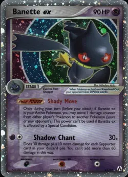 Banette ex Ultra Rare Legend Maker 85/92 NM Pokemon TCG - Image 1