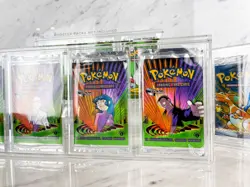 ARK 4-Window Booster Pack Magnetic Acrylic Case Pokemon Yugioh MTG DBS DBZ Cards - Image 3