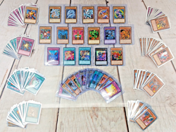 Yu-Gi-Oh Lot Approx 125 Cards Blue-Eyes Dark Magician Girl Jinzo Obelisk Ra - Image 1