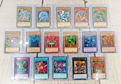 Yu-Gi-Oh Lot Approx 125 Cards Blue-Eyes Dark Magician Girl Jinzo Obelisk Ra - Image 2