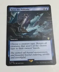 Raise the Palisade (Extended Art) Commander: The Lord of the Rings: Tales of... - Image 1