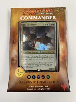 MTG Commander 2017 Draconic Domination Deck Sealed The Ur-Dragon C17 English - Image 1