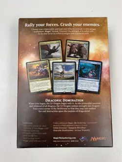 MTG Commander 2017 Draconic Domination Deck Sealed The Ur-Dragon C17 English - Image 3