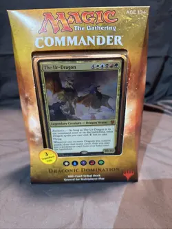 Magic The Gathering 2017 Commander Deck Draconic Domination Factory Sealed - Image 1