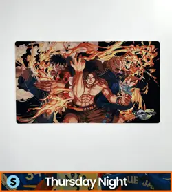 ONE PIECE TCG 3 BROTHERS CHAMPIONSHIP 2023 UNSEALED PLAYMAT - Image 1