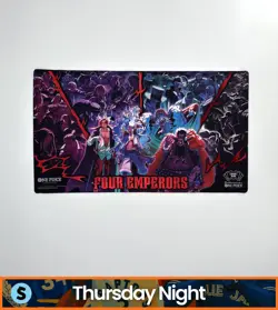 ONE PIECE 2ND ANNIVERSARY FOUR EMPERORS UNSEALED PLAYMAT - Image 1