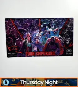 ONE PIECE 2ND ANNIVERSARY FOUR EMPERORS UNSEALED PLAYMAT - Image 1