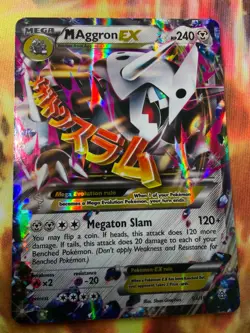 M Aggron EX Ultra Rare XY - Primal Clash 94/160 Pokemon TCG - Image 1